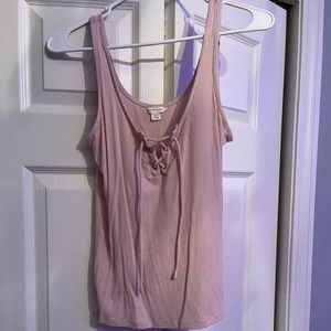 American Eagle light pink tank top